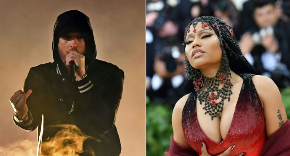 Eminem fuels Nicki Minaj dating rumors