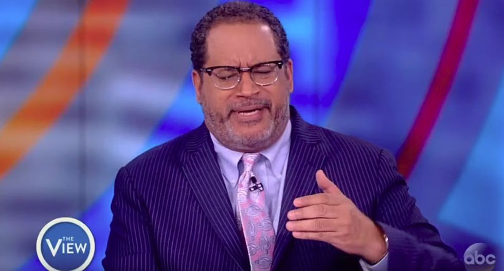 The View's Meghan McCain spars with black professor over racism in the GOP -- and loses badly