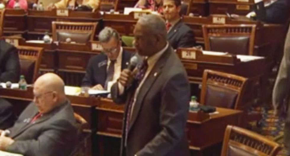 WATCH: Black Georgia lawmaker forces sponsor of 'religious liberty' bill to admit it would protect the Klan