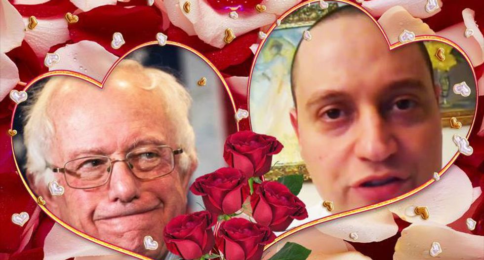 Ultimate Bernie bro: Meet the Hillary-hating Rand fan who felt 'the Bern' and fell in love