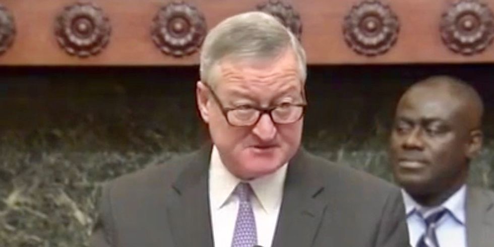 Philly mayor scorches 'fragile egomaniac' Trump 'afraid of the embarrassment of throwing a party no one wants to attend'
