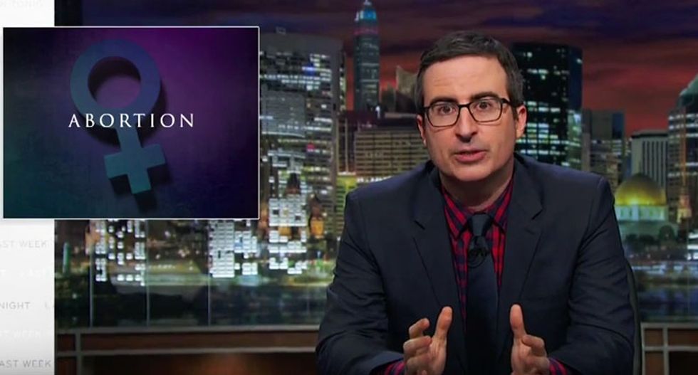 John Oliver absolutely destroys GOP lawmakers whose restrictive anti-abortion laws go 'too f*cking far'