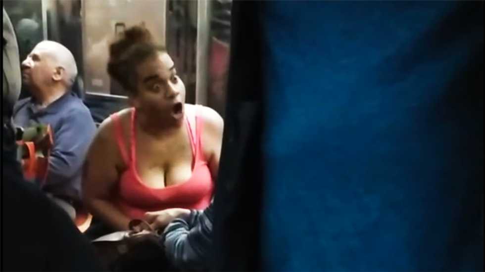 'This ain’t your country': Angry New York mom shoves Asian woman off subway seat during racist tirade