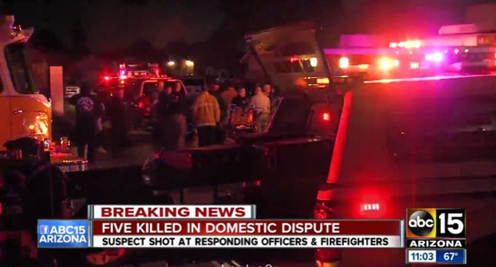 Shooting rampage shocks Phoenix as man guns down four family members -- including young children