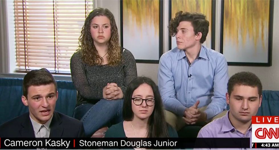 Parkland shooting survivors claim 'blood of 17' is on GOP's NRA enablers: 'They left us to people like Nikolas Cruz'