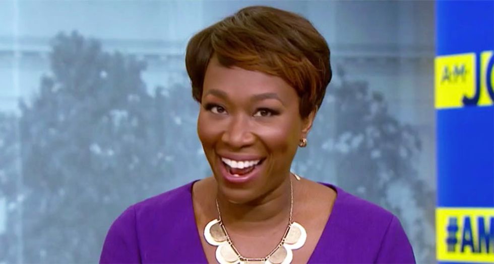 Joy Reid hilariously trolls Trump for turning his trip into a 'groveling' tour to meet with Putin and Kim Jong-un