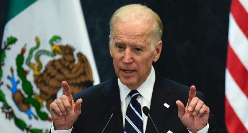 Joe Biden slams Trump for 'dangerous' remarks during appearance in Mexico