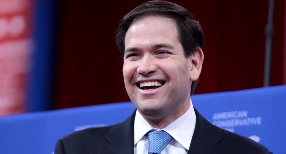 ‘They knew’: The Lincoln Project rips Marco Rubio for violating his oath so Trump can cheat