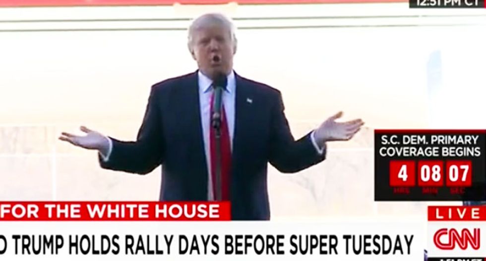 WATCH: Donald Trump blames Trump University legal woes on 'hostile' judge who 'happens to be Spanish'