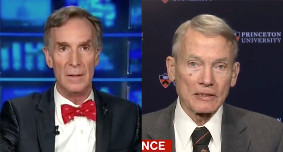 Watch Bill Nye demolish the climate change-denying Trump adviser who compared the Paris accord to appeasing Hitler