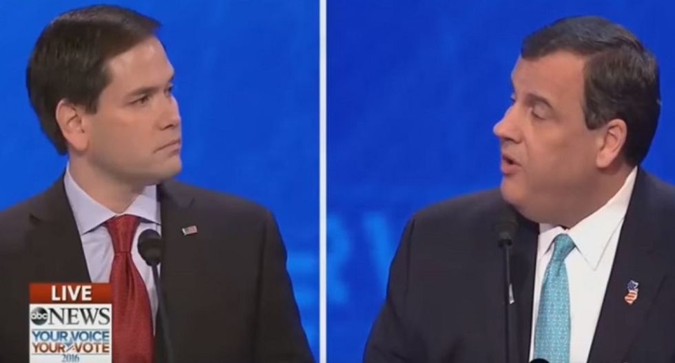 Christie backed Trump because Rubio inadvertently insulted him while seeking his support: NYT