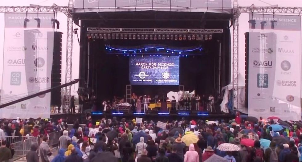 Watch: Livefeed of Washington DC March for Science