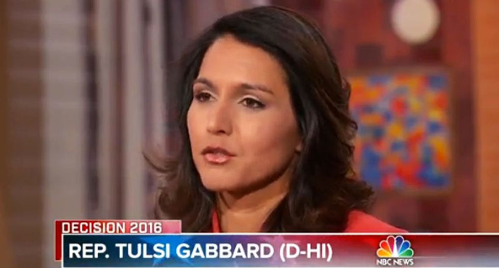 Hawaii Congresswoman Tulsi Gabbard: 'I'm resigning from the DNC so that I can support Bernie Sanders'