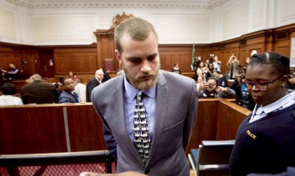 Son who slaughtered rich South African family with axe handed 3 life terms