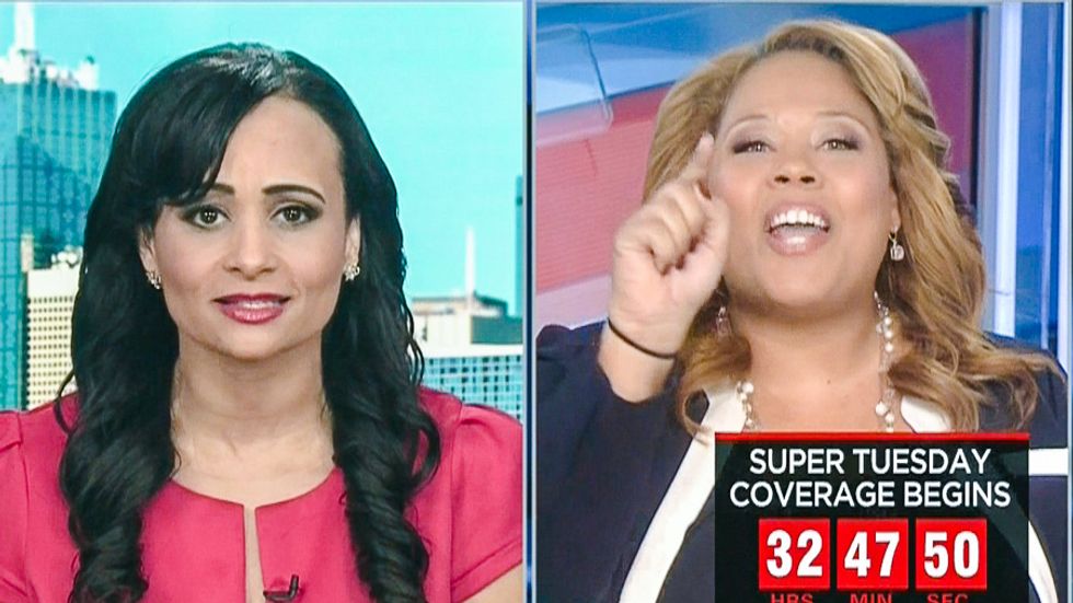 CNN pundit rips Trump aide: 'Katrina Pierson is one of the blacks he likes' since she 'cleans up his mess'