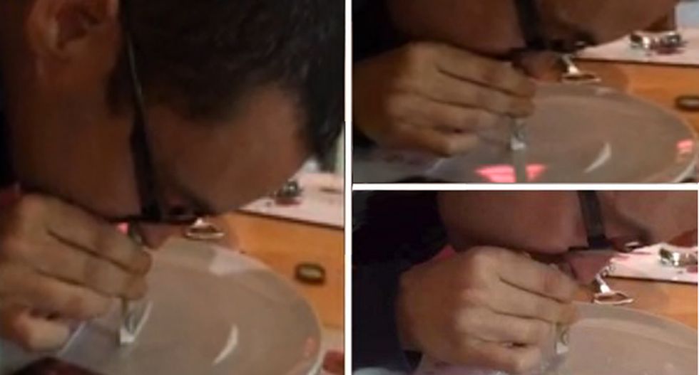 WATCH: Catholic priest snorts cocaine in room full of Nazi memorabilia