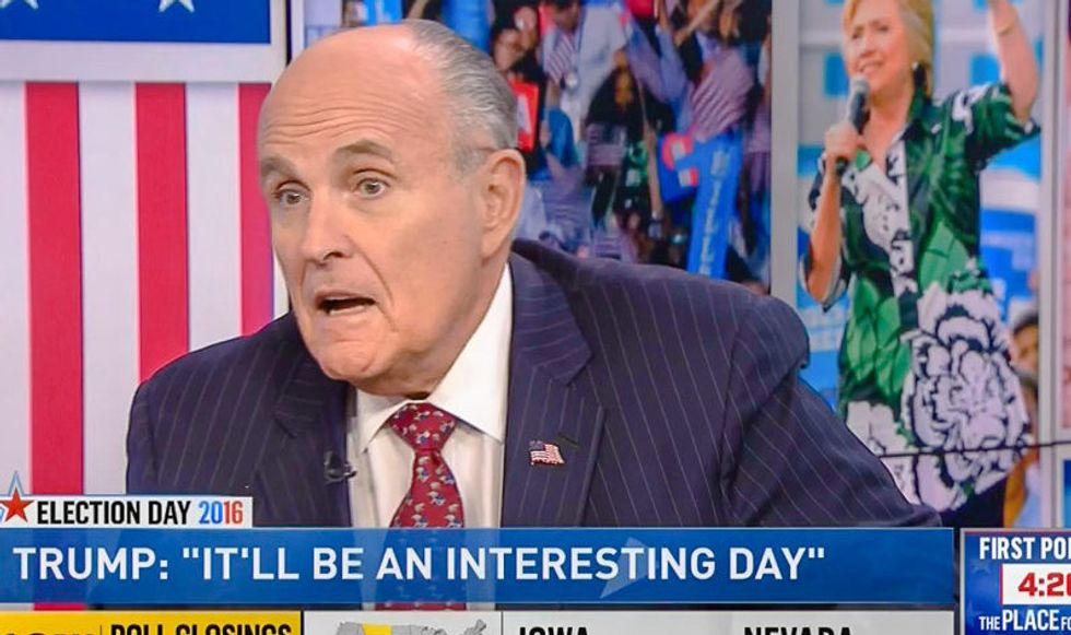 Rudy Giuliani doubles down on calling FBI agents Nazi stormtroopers -- and insults 'baby' Comey for complaining