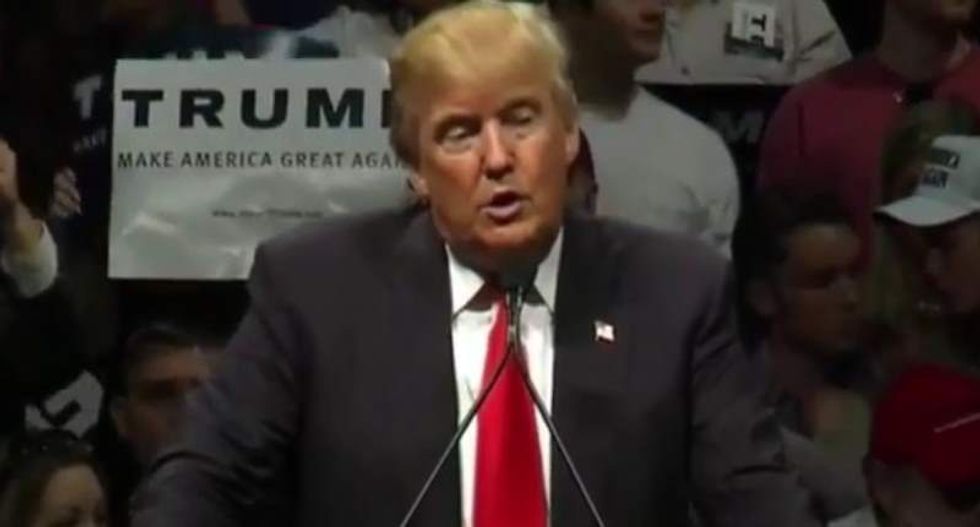 Black college students kicked out of Trump rally in Georgia for no reason