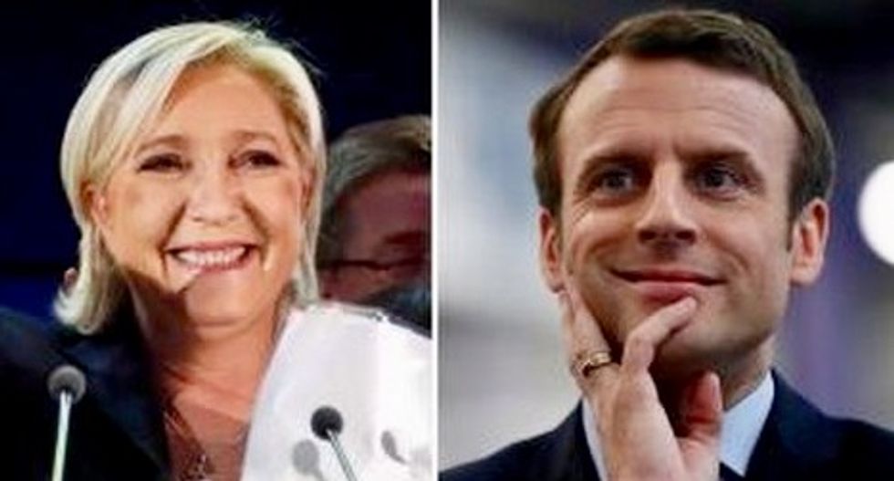 Le Pen upstages frontrunner Macron in surprise visit