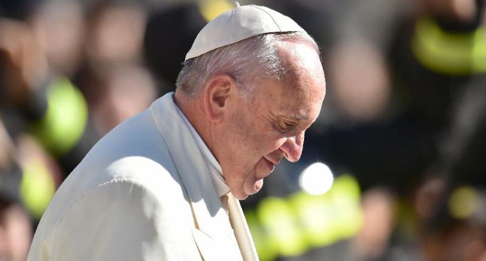 'We don't want your dirty money', pope tells rich patrons