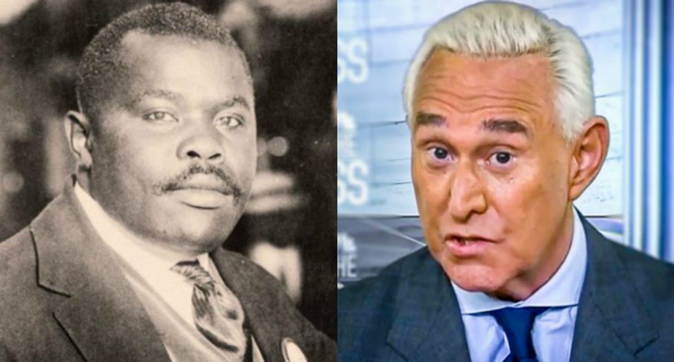 Roger Stone wants Trump to pardon an iconic Black Nationalist — but his family has no idea who Stone is
