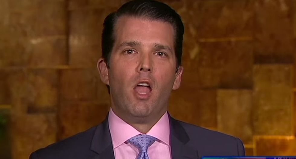Trump Jr lashes out at CNN's Jeff Toobin: 'Partisan liberal hack who masquerades as a journalist'