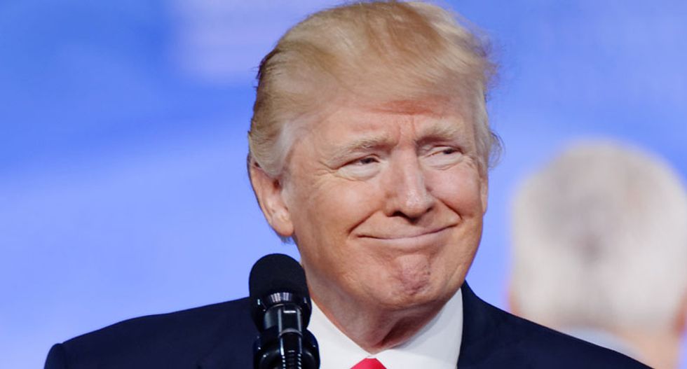 Trump finally getting a wall -- but it will shield Air Force One from Palm Beach gawkers