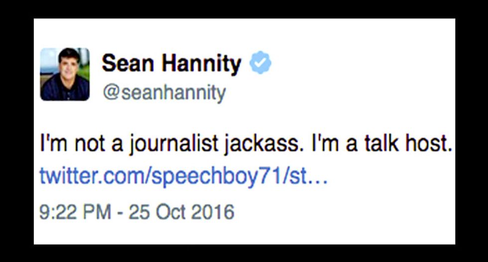 Sean Hannity melts down online: He’s 'slowly losing his mind right before our eyes’