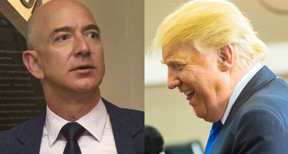‘It’s war’: Donald Trump is ‘obsessed’ with Jeff Bezos — and wondering how he can ‘f*ck with’ the Amazon founder