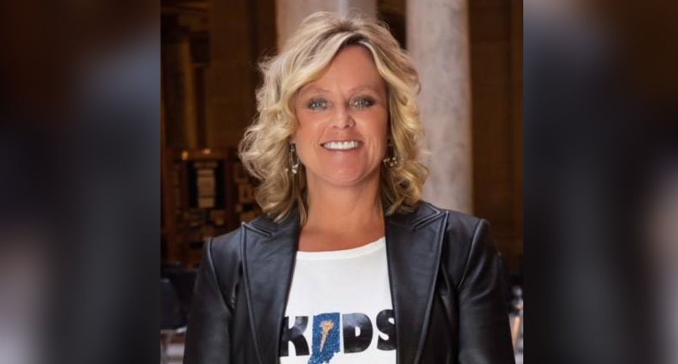 Indiana Republican defects from the party -- and throws her support behind a potential Dem gubernatorial candidate