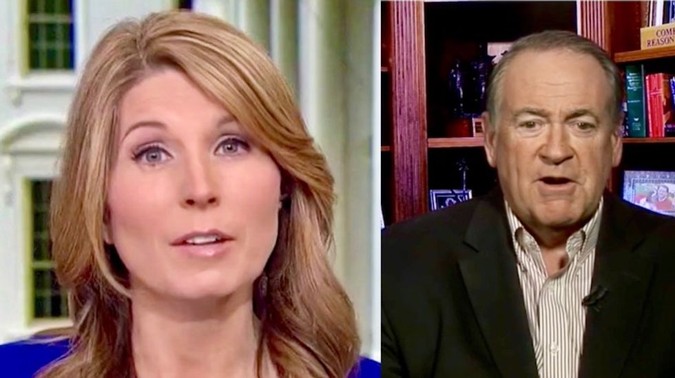 Mike Huckabee launches vicious attack on MSNBC's Nicolle Wallace -- she's 'just jealous' of Trump women and had a 'lobotomy'