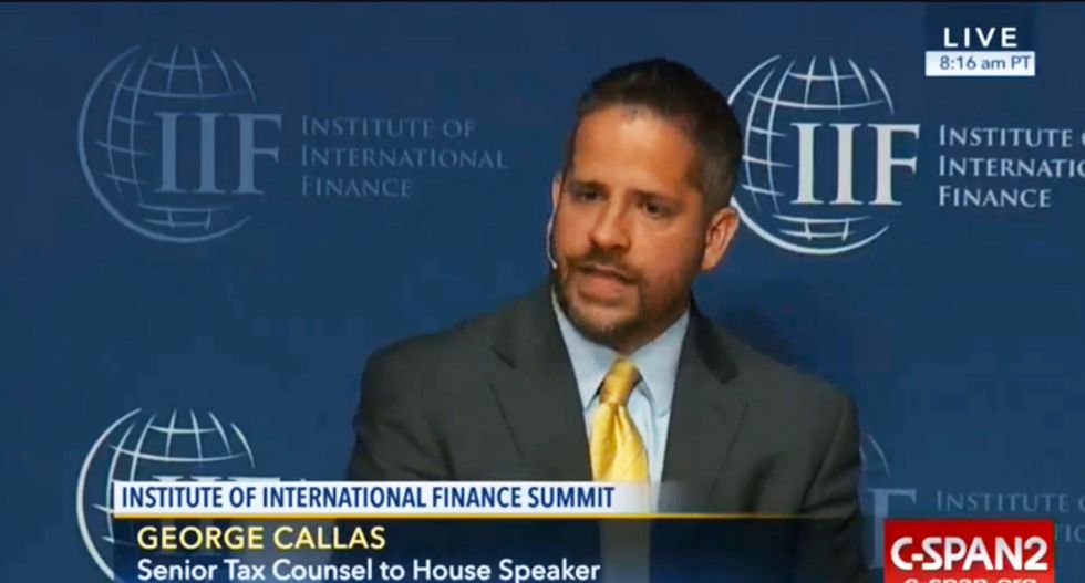 'It's a not a real thing': Watch Paul Ryan's senior tax counsel blow up Trump's 'magic unicorn' tax plan