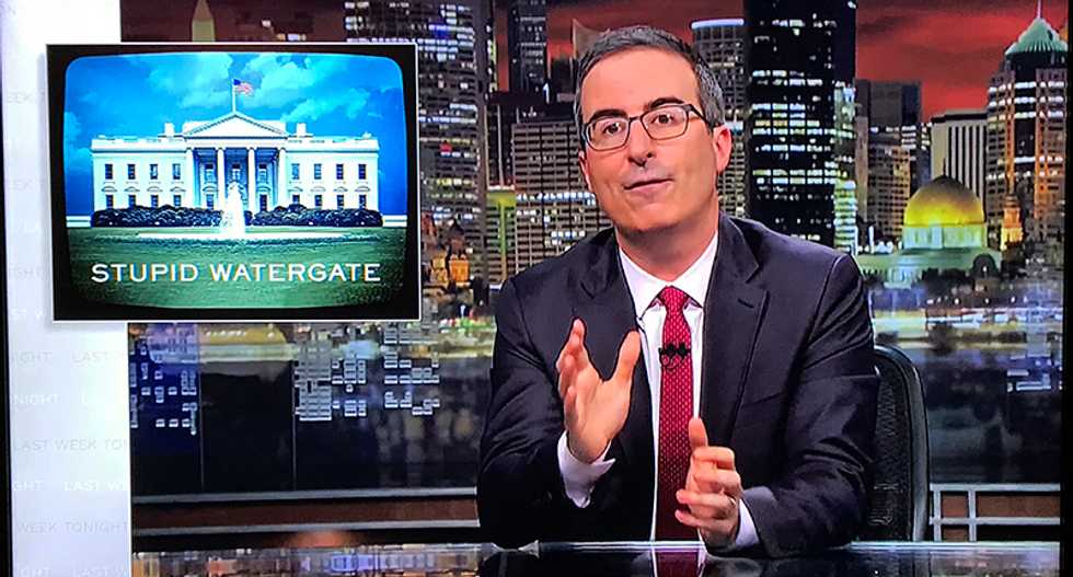John Oliver reveals horrifying way 'sh*ttiest conspiracy theory' on Fox News is changing American minds on Trump investigations