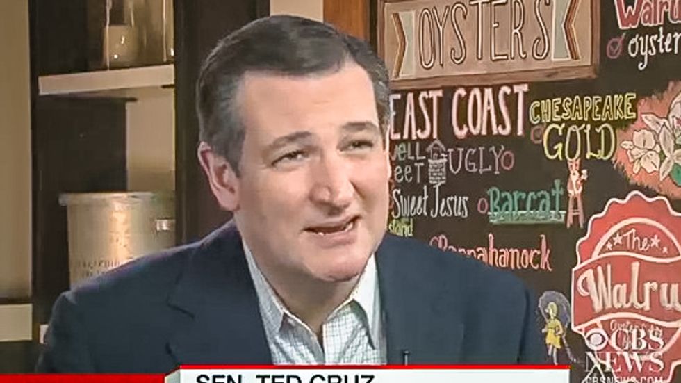 Ted Cruz spontaneously announces: 'I don't have any views on the size of Donald Trump's anatomy'