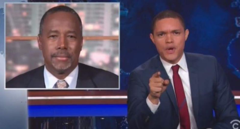Trevor Noah destroys Carson's claim that media is treating him worse than Obama