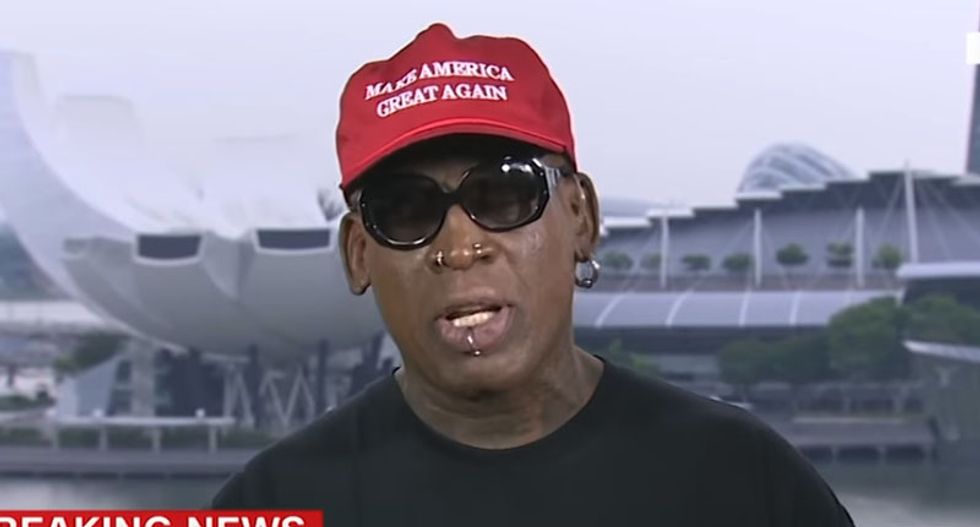 Dennis Rodman breaks down in tears live on television over Trump-Kim summit