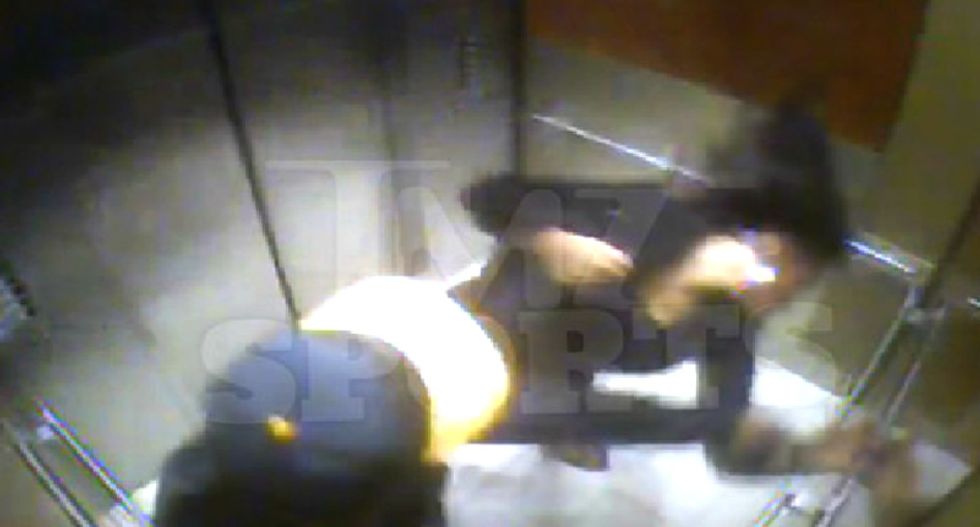 Watch the elevator punch-out of his fiancee that earned NFL star Ray Rice a 2-game suspension