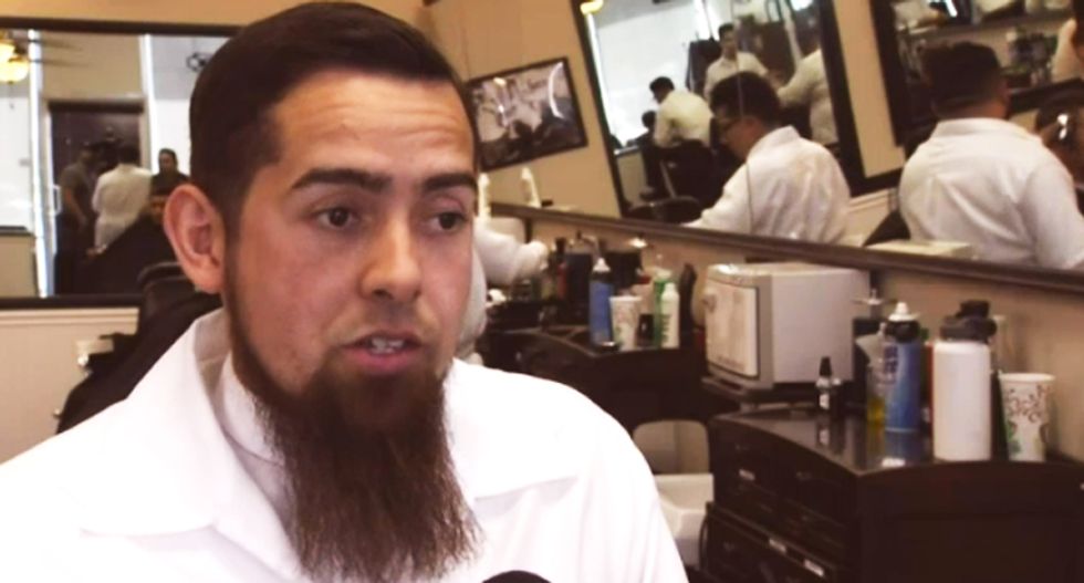 California barber says Bible told him not to cut transgender veteran’s hair