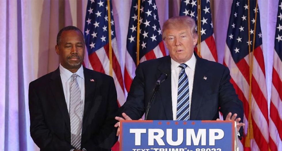 Conservative Daily Caller suggests Donald Trump plagiarized Ben Carson op-ed
