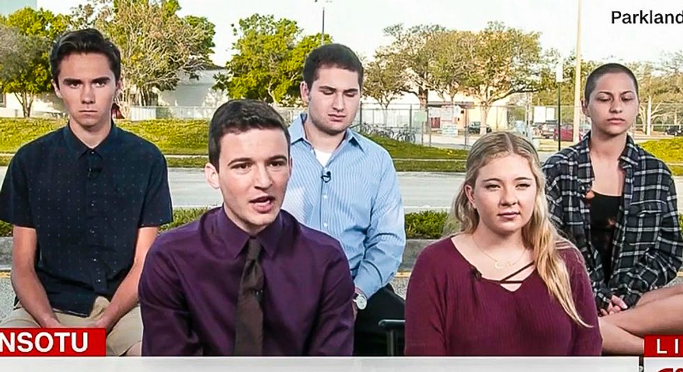 'This is about begging for our lives': Parkland students reveal plan to destroy politicians in bed with NRA