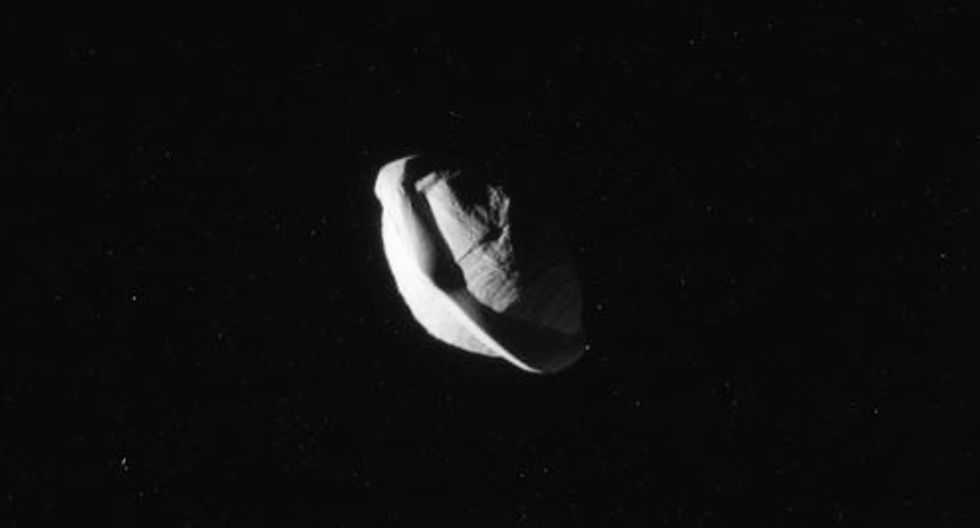 Saturn has a moon that looks just like a ravioli