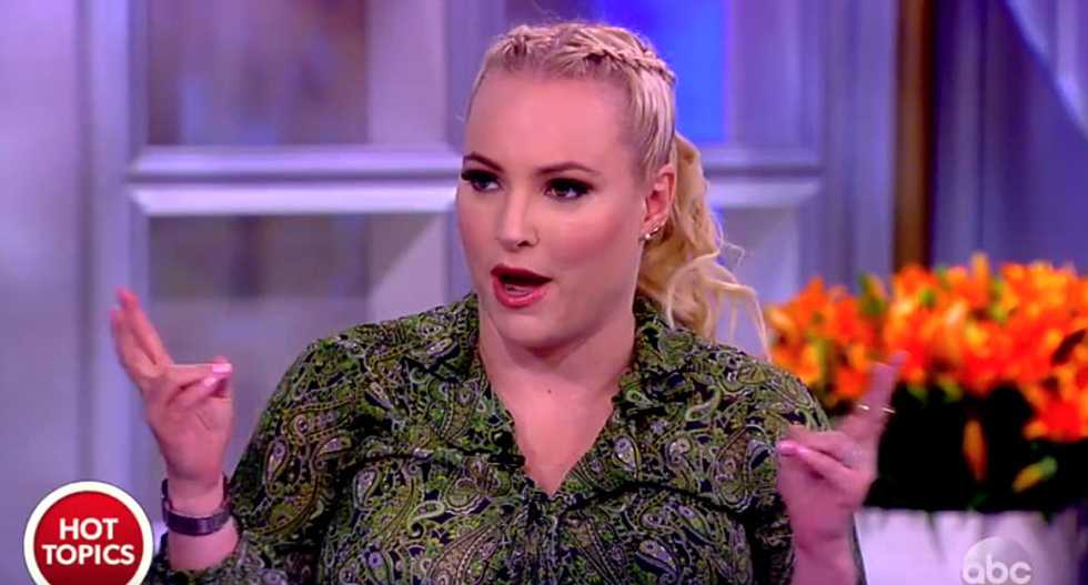 The View’s Meghan McCain explodes in righteous indignation after co-hosts celebrate 'Year of the Woman'