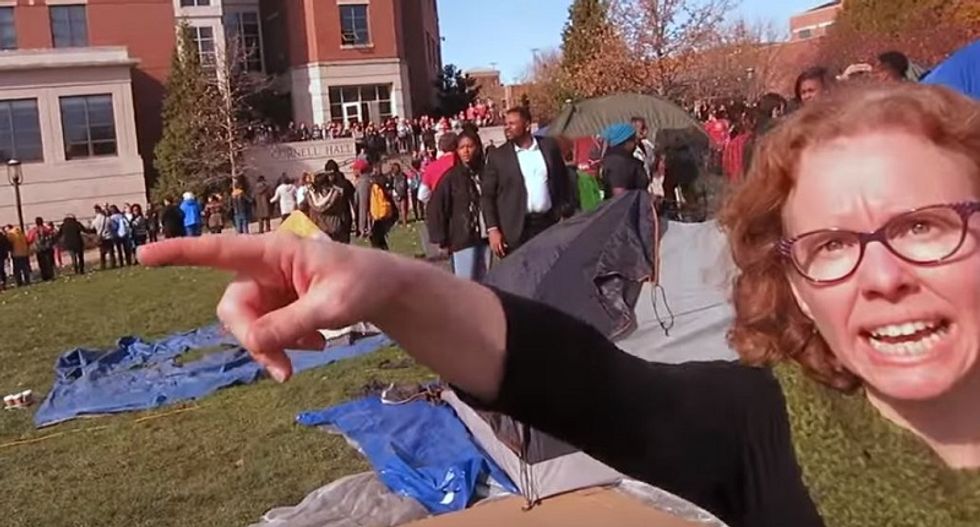 Mizzou journalism faculty voting on booting out ‘I need some muscle’ professor who blocked reporter
