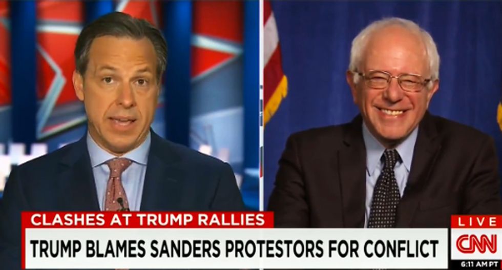 Bernie Sanders rips into  Donald Trump: 'Everybody knows this man cannot stop lying'