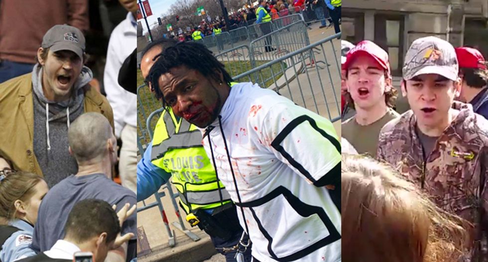 It's disturbing that the deplorable violence at Trump rallies is evidently no longer 'newsworthy'