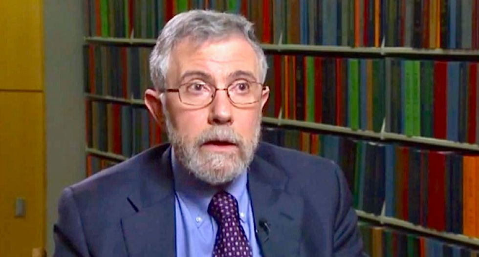 Paul Krugman cites Trump's Sharpiegate fiasco as glaring example of how democracies die