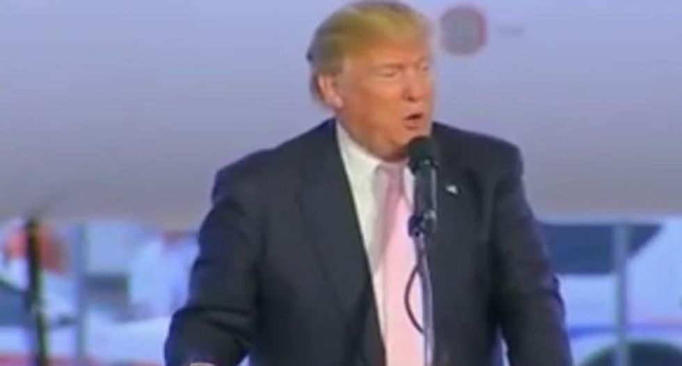 WATCH: Trump makes fun of Chris Christie to his face for being 'absentee' governor