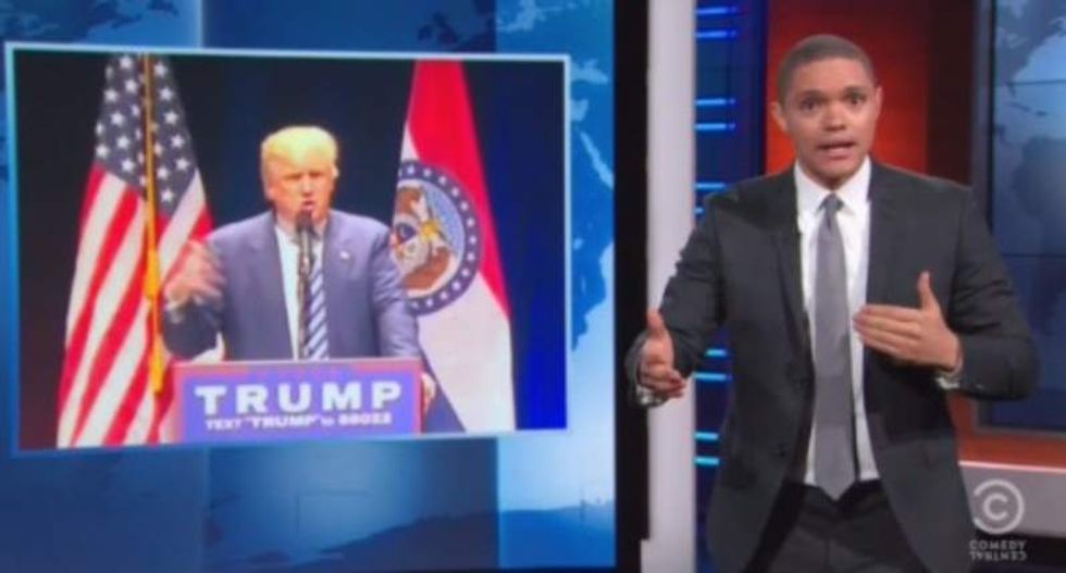 Trevor Noah: 'I hope there are two Donald Trumps -- that way he can go f*ck himself'