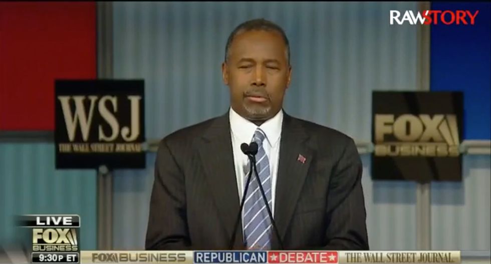 Ben Carson or Ben Ghazi? Candidate compares vetting to disparaged Congressional hearings