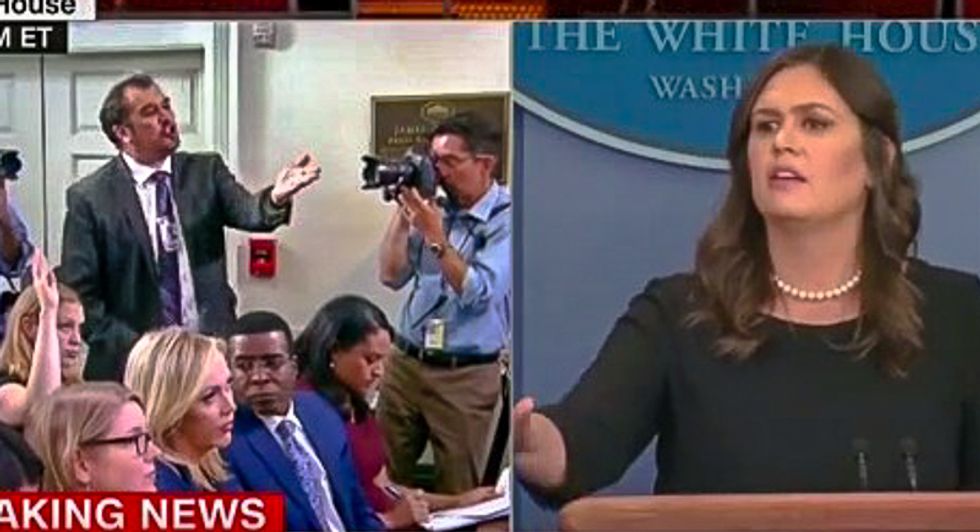 Sarah Sanders gets shamed on live TV over separating families: 'You're a parent... don't you have any empathy?'